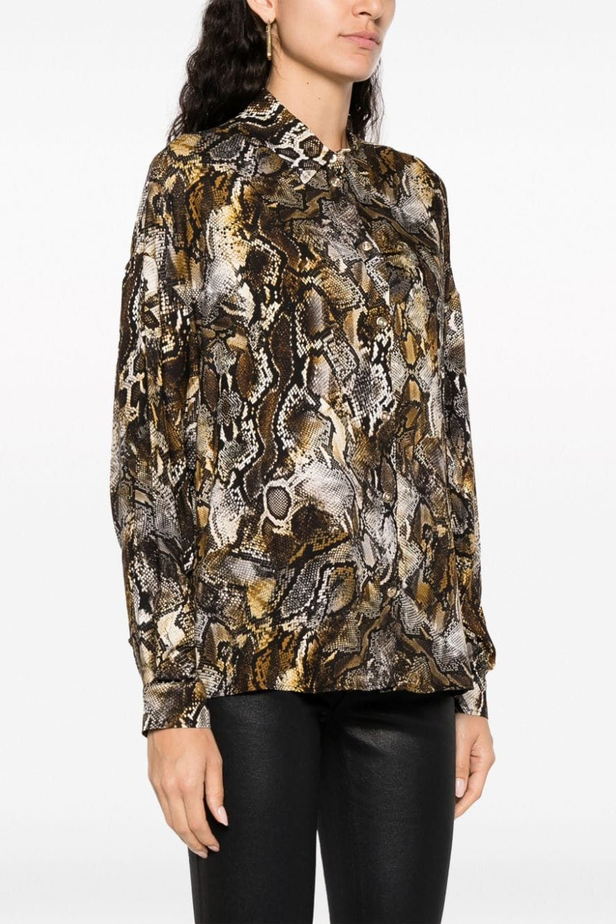 Camicia Just Cavalli pitonata