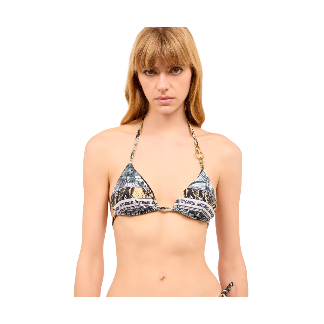 Bikini Con Stampa All Over - Just Cavalli