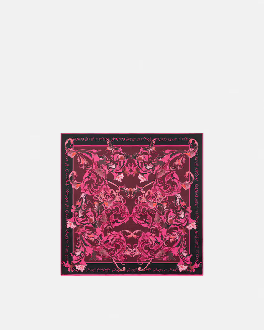 Foulard in seta Porcelain Barocco - Versace Jeans Couture 90 X 90