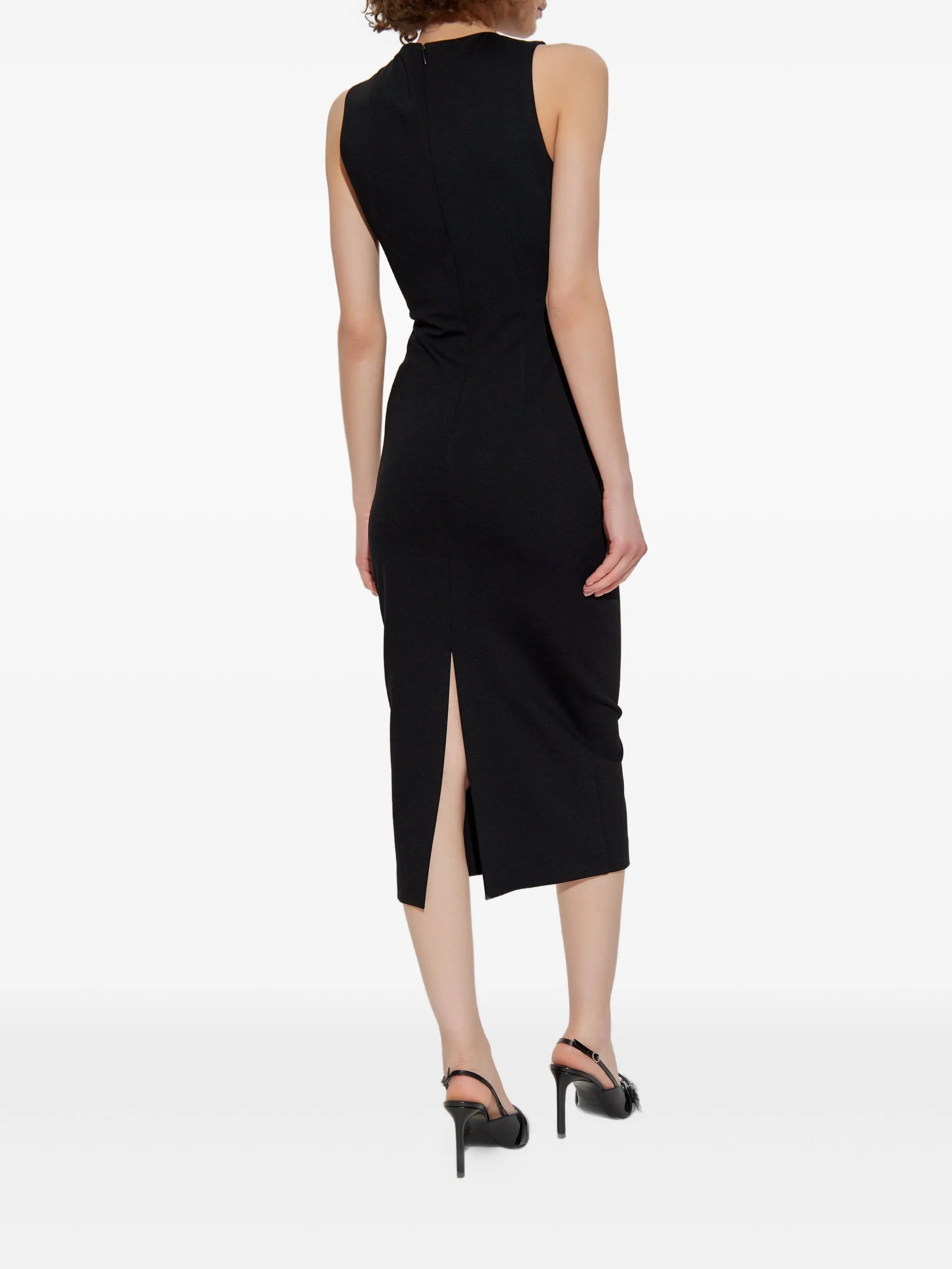 Abito midi con dettaglio cut-out - Versace Jeans Couture