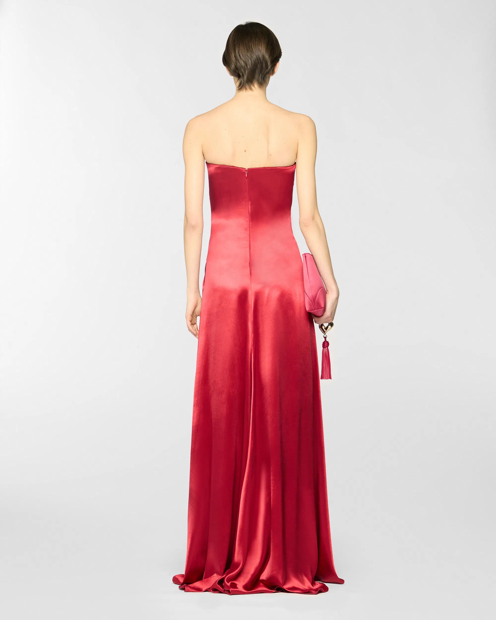 Abito lungo con nappina gioiello Circle Strass - Genny