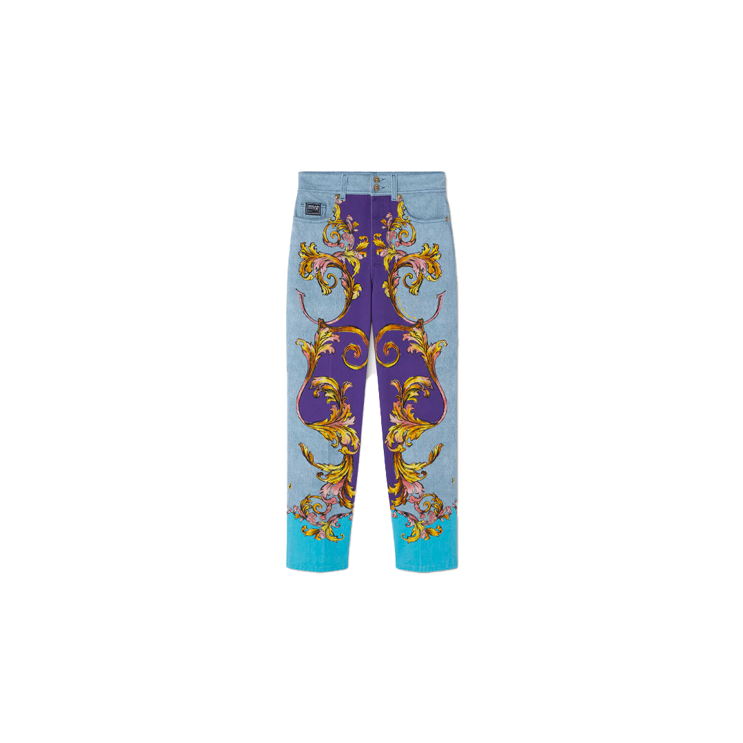 Jeans Slim Outline Barocco - Versace Jeans Couture
