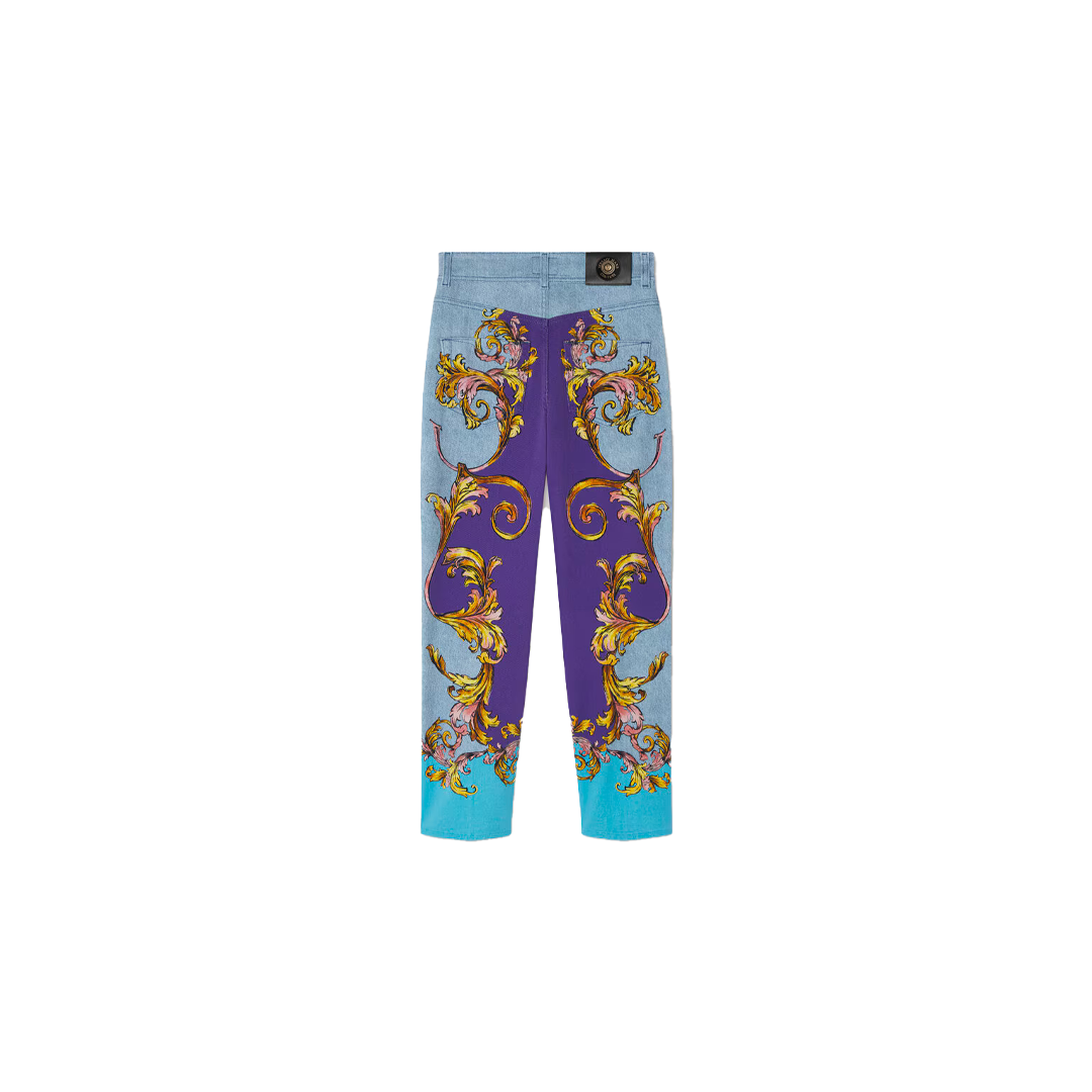 Jeans Slim Outline Barocco - Versace Jeans Couture