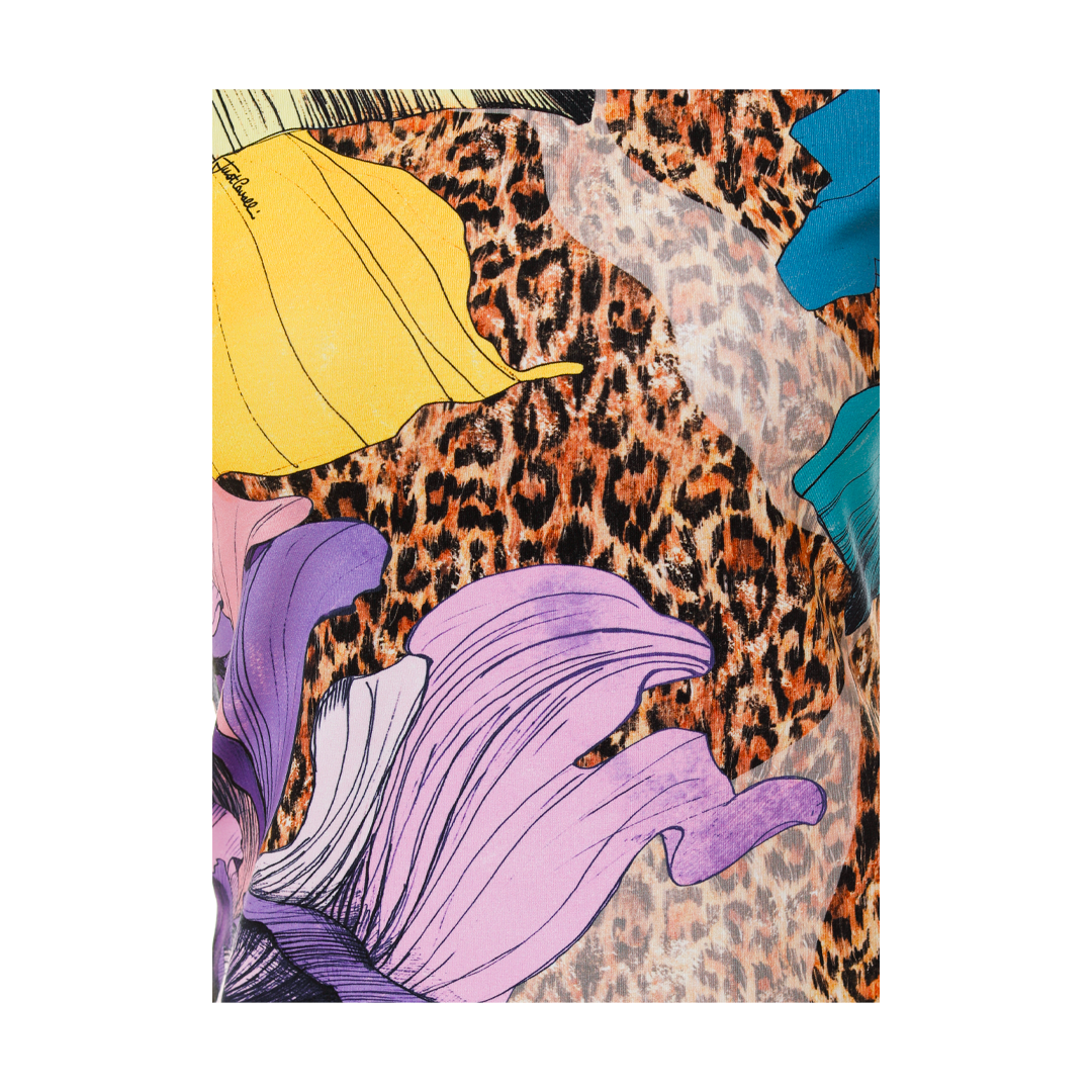 Maglia Multicolore Fiori - Just Cavalli