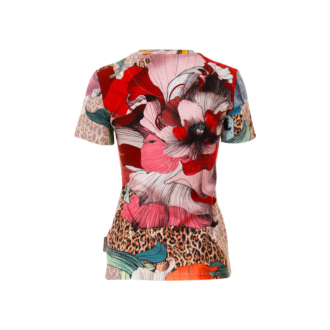 Maglia Multicolore Fiori - Just Cavalli