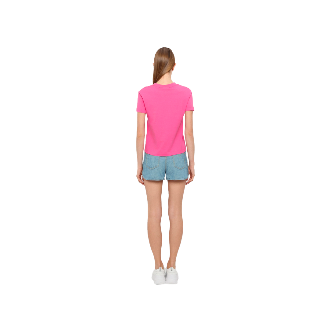 T-shirt Cristalli Logo - Versace Jeans Couture