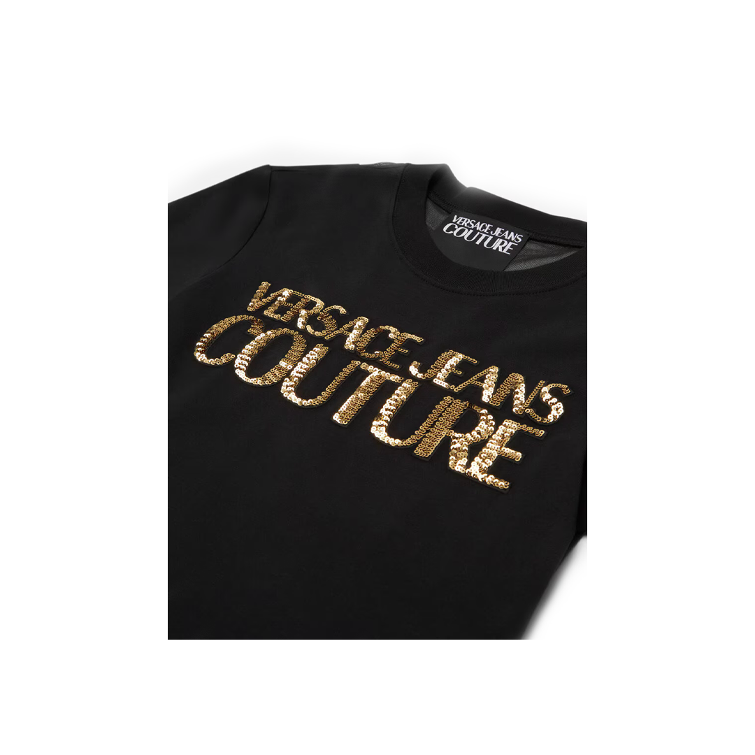 T-shirt Cristalli Institutional Logo - Versace Jeans Couture