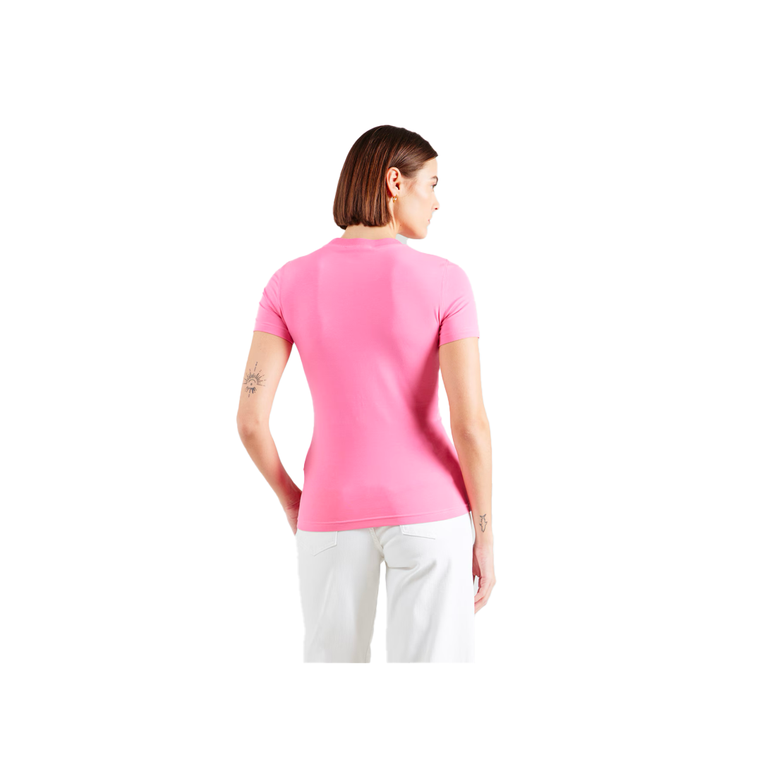 T-shirt Outline Barocco Logo - Versace Jeans Couture