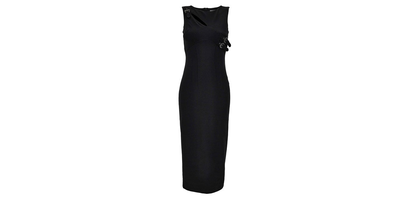 Abito midi con dettaglio cut-out - Versace Jeans Couture