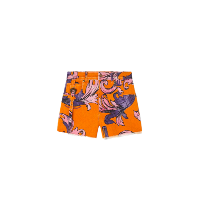 Short Denim Barocco - Versace Jeans Couture