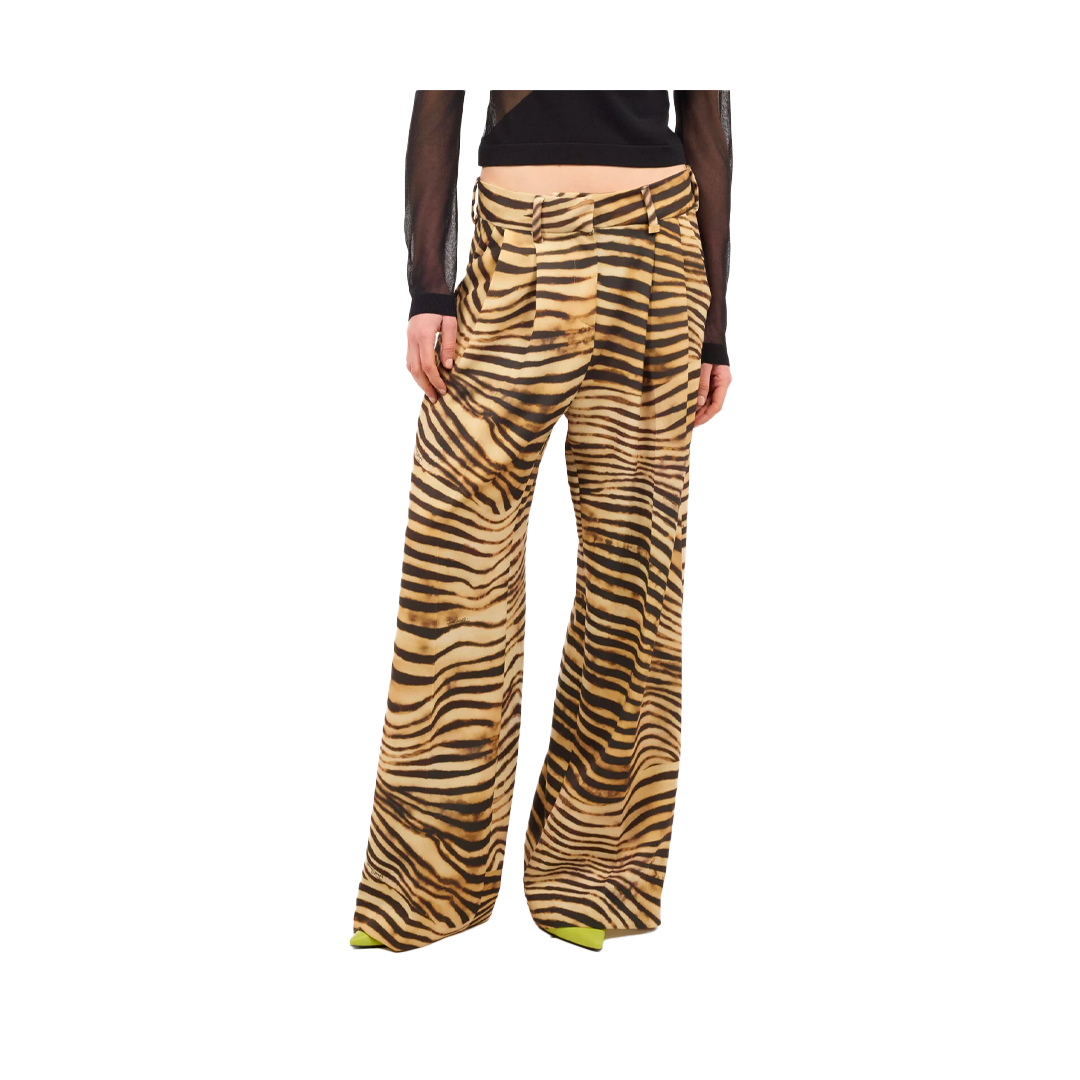 Pantaloni Fluidi Tiger Skin - Just Cavalli