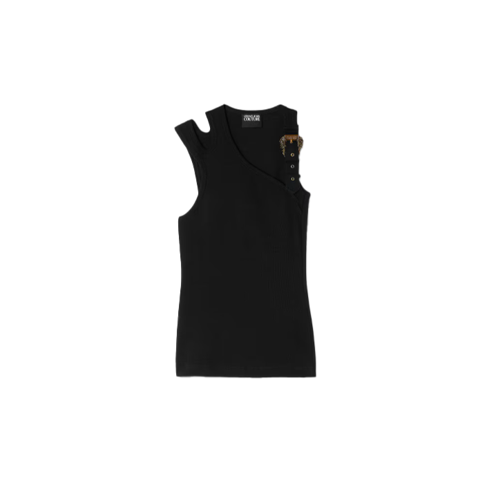 Canotta a Coste con fibbia baroque - Versace Jeans Couture
