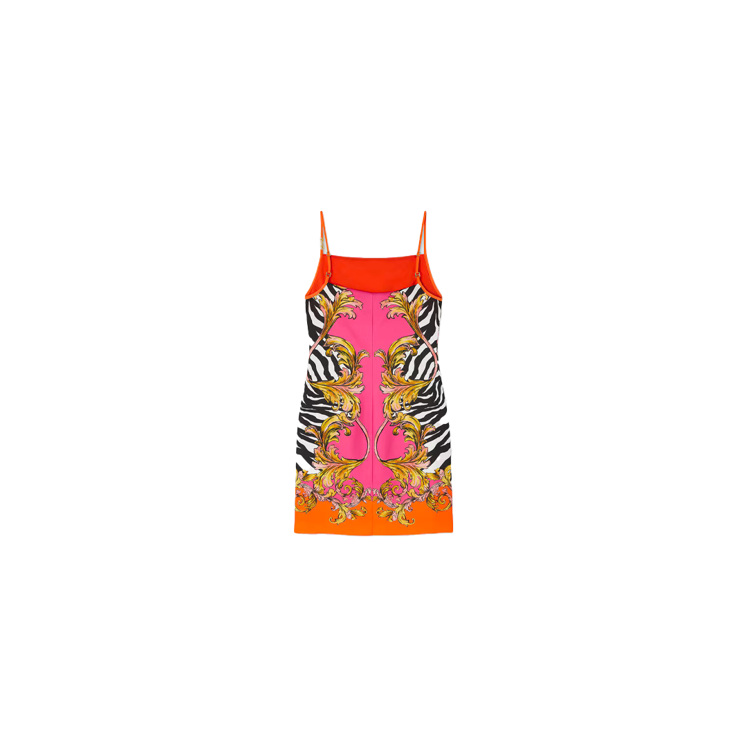 Mini Abito Outline Barocco - Versace Jeans Couture