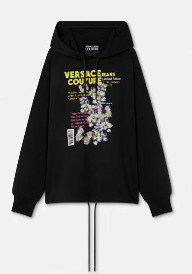 Felpa con cappuccio Cabinet De Curiosité - Versace Jeans Couture