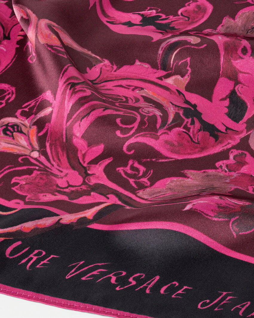 Foulard in seta Porcelain Barocco - Versace Jeans Couture 90 X 90