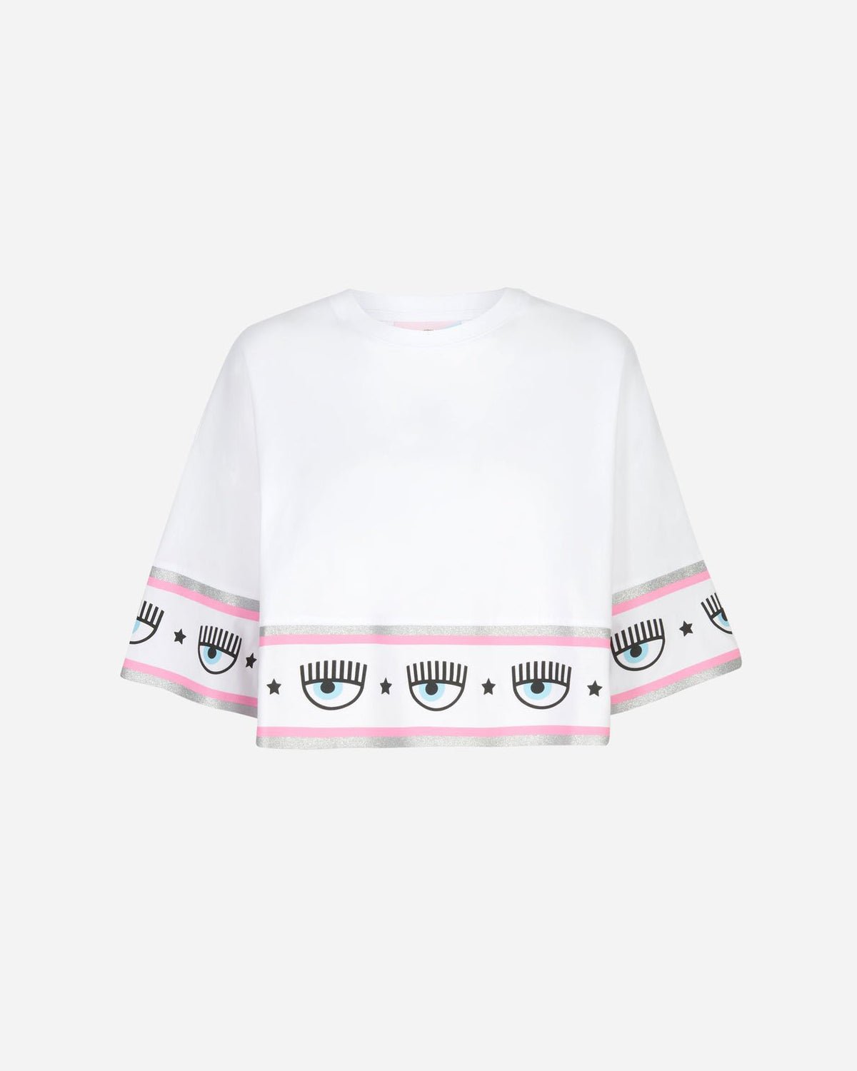 Crop T-shirt maxi logomania | CHIARA FERRAGNI - Arianna Carofiglio