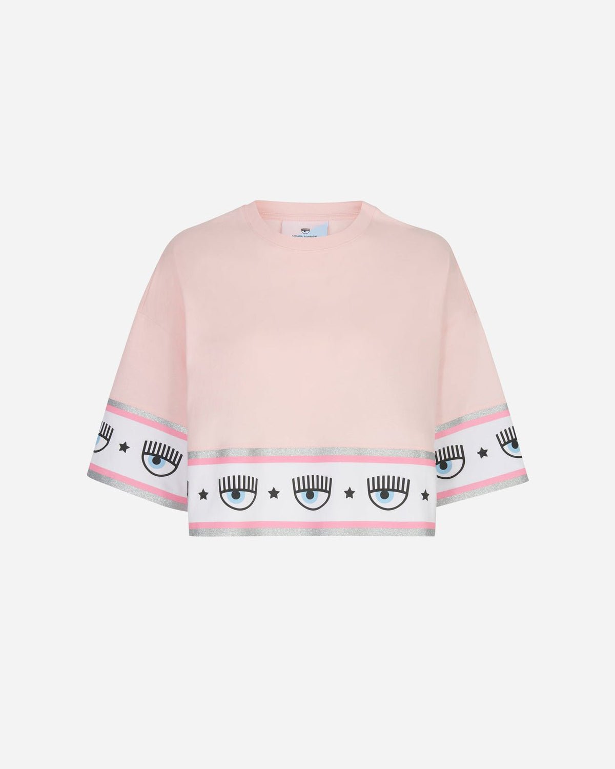 Crop T-shirt maxi logomania | CHIARA FERRAGNI - Arianna Carofiglio