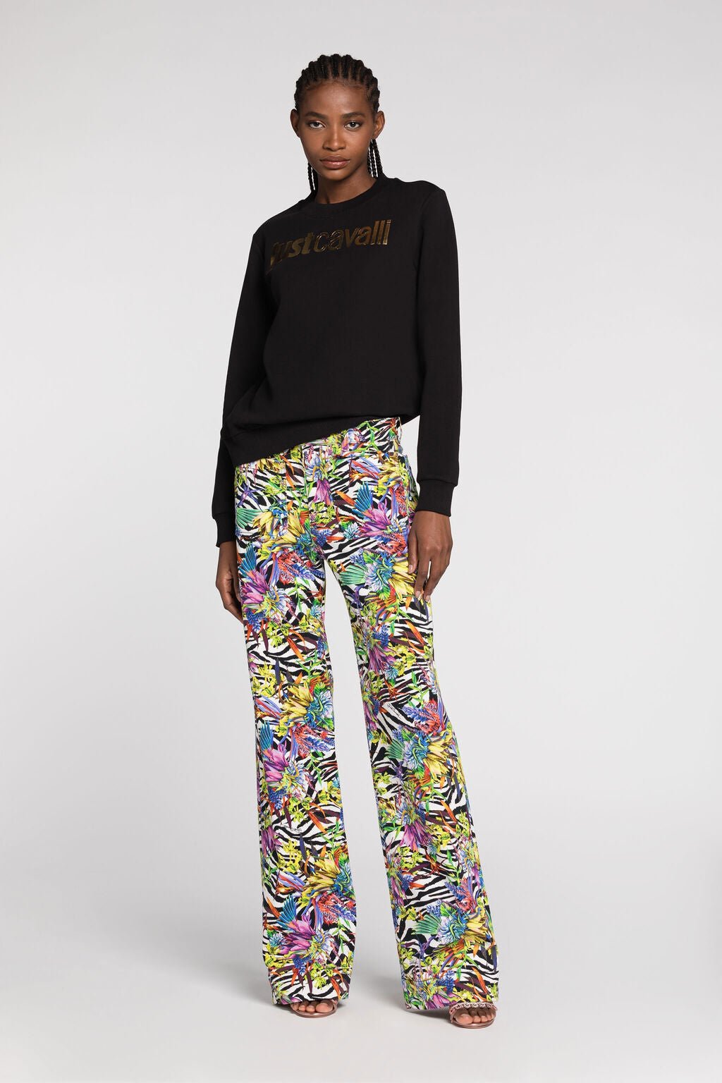Felpa con logo | JUST CAVALLI - Arianna Carofiglio