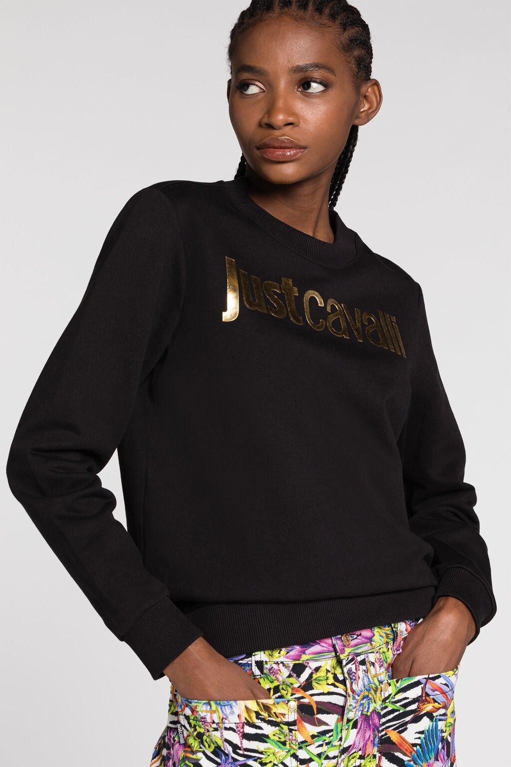 Felpa con logo | JUST CAVALLI - Arianna Carofiglio