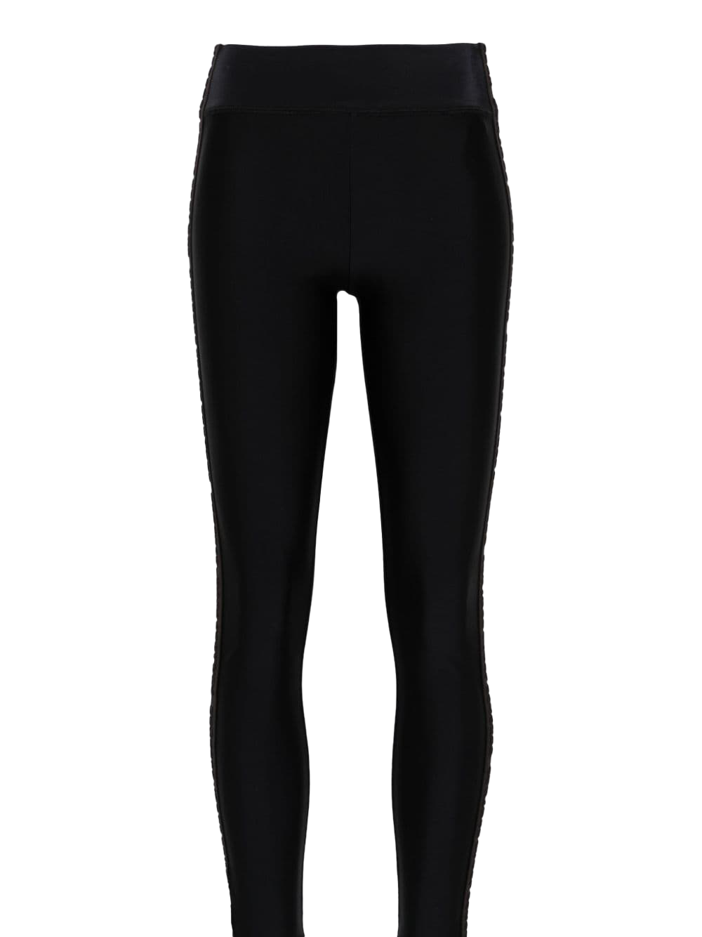 Leggings Con Bande Laterali Logate - Versace Jeans Couture