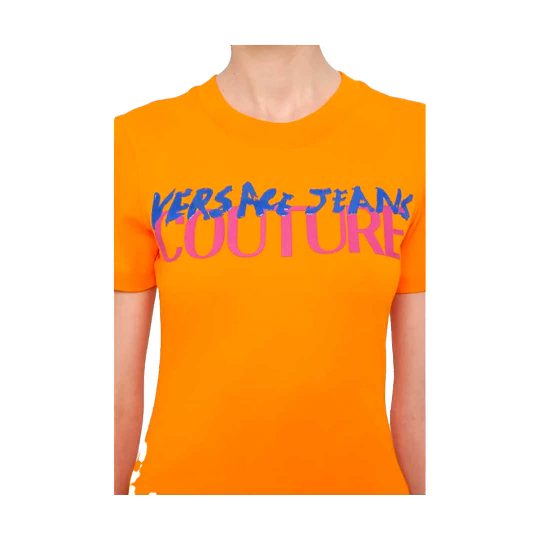 T-shirt Istitutional Logo - Versace Jeans Couture