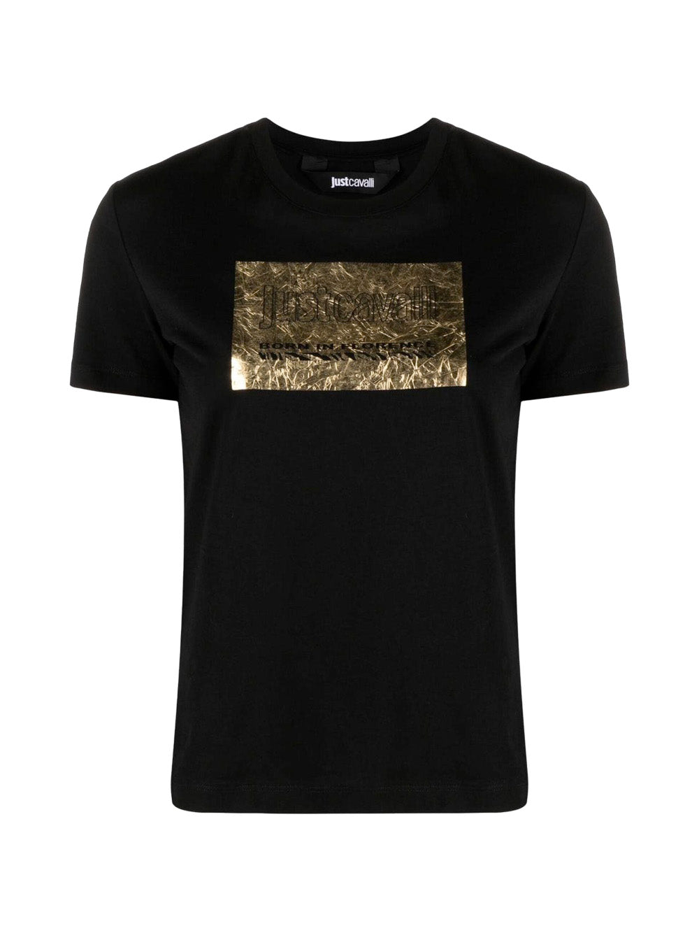 T-shirt gold tiger label