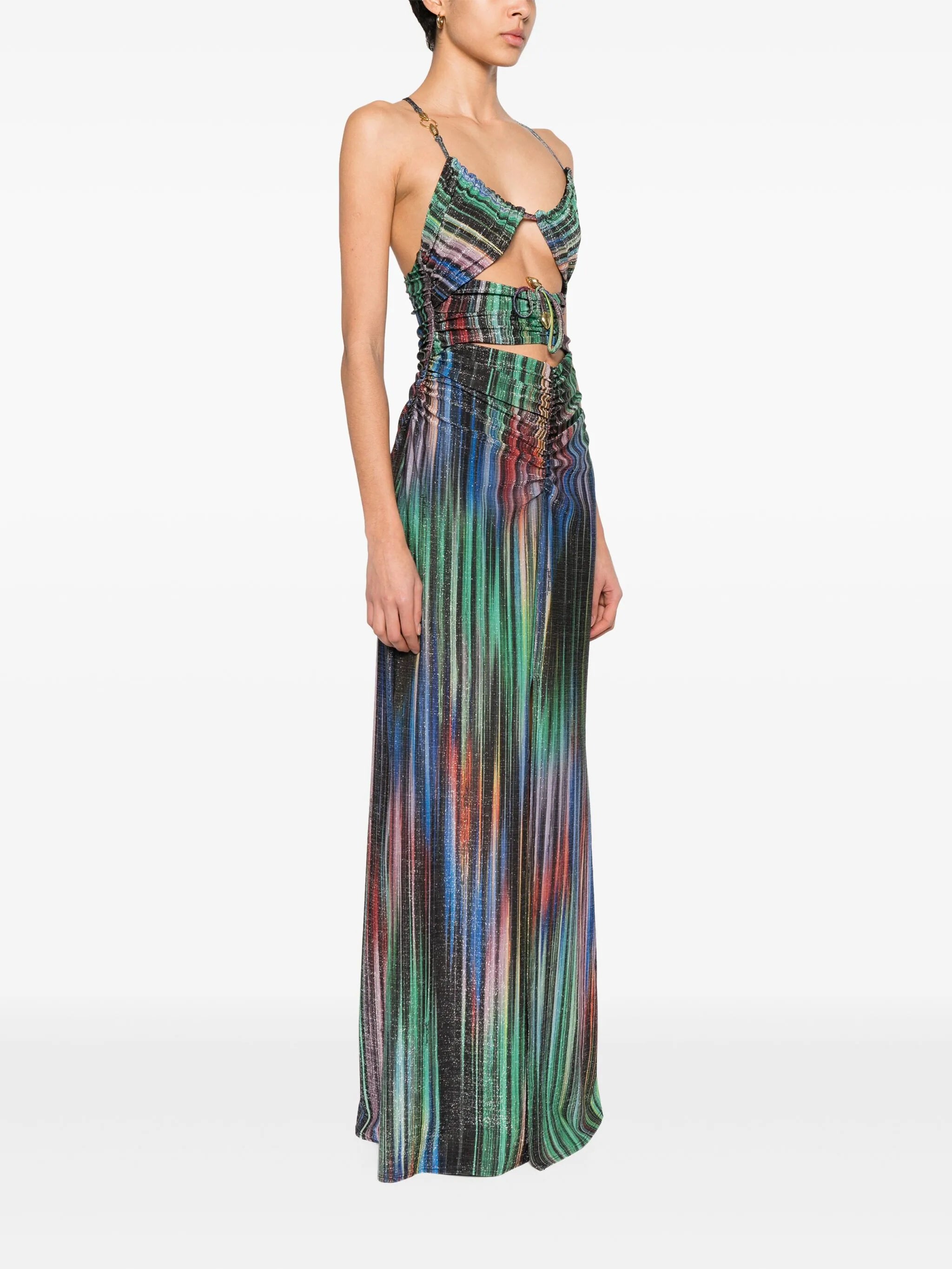 Abito Just Cavalli multicolor lurex