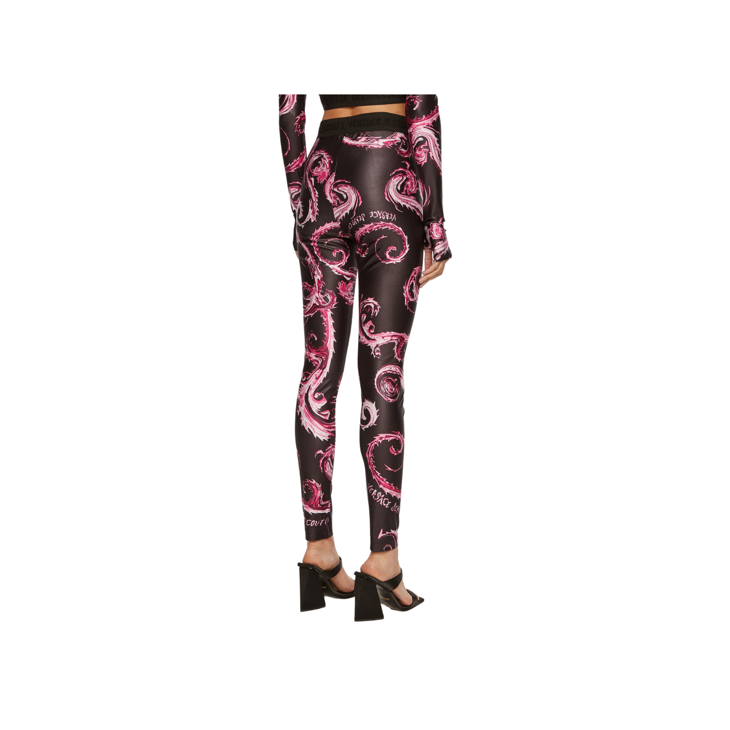 Leggings in Lycra Chromo - Versace Jeans Couture