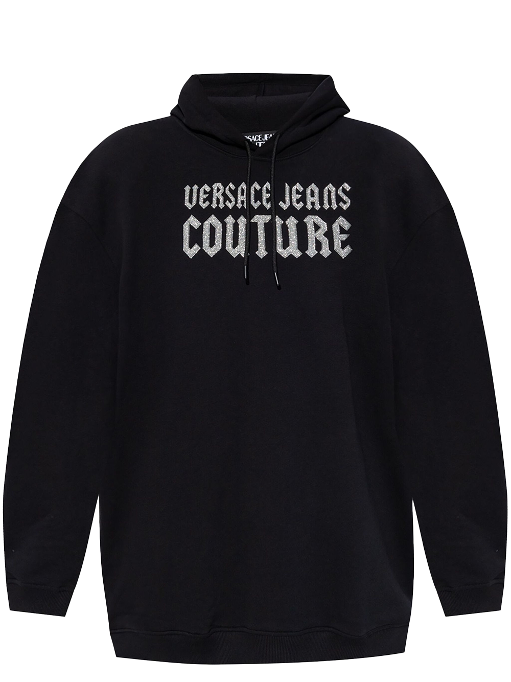 Felpa Logo Goth Oversize - Versace Jeans Couture