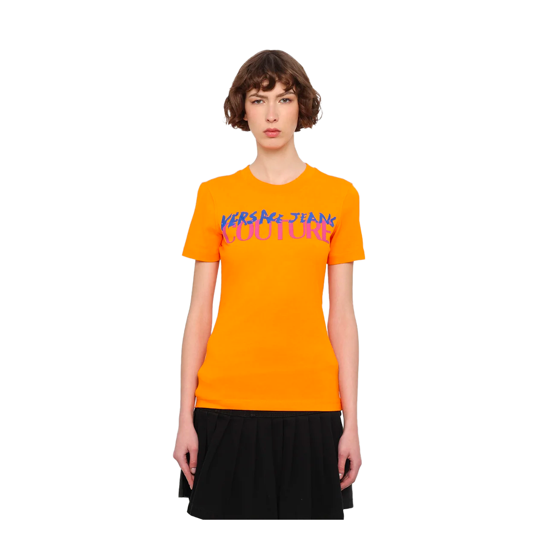 T-shirt Istitutional Logo - Versace Jeans Couture