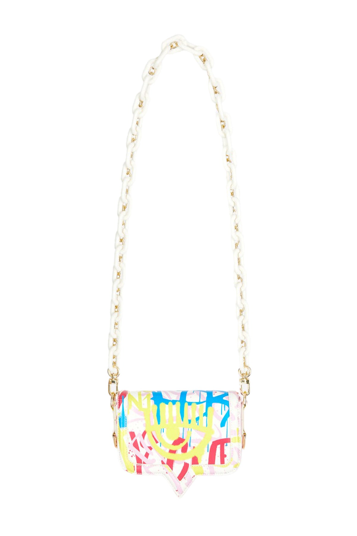 Borsa Chiara Ferragni Eyelike Small Graffiti Multicolor