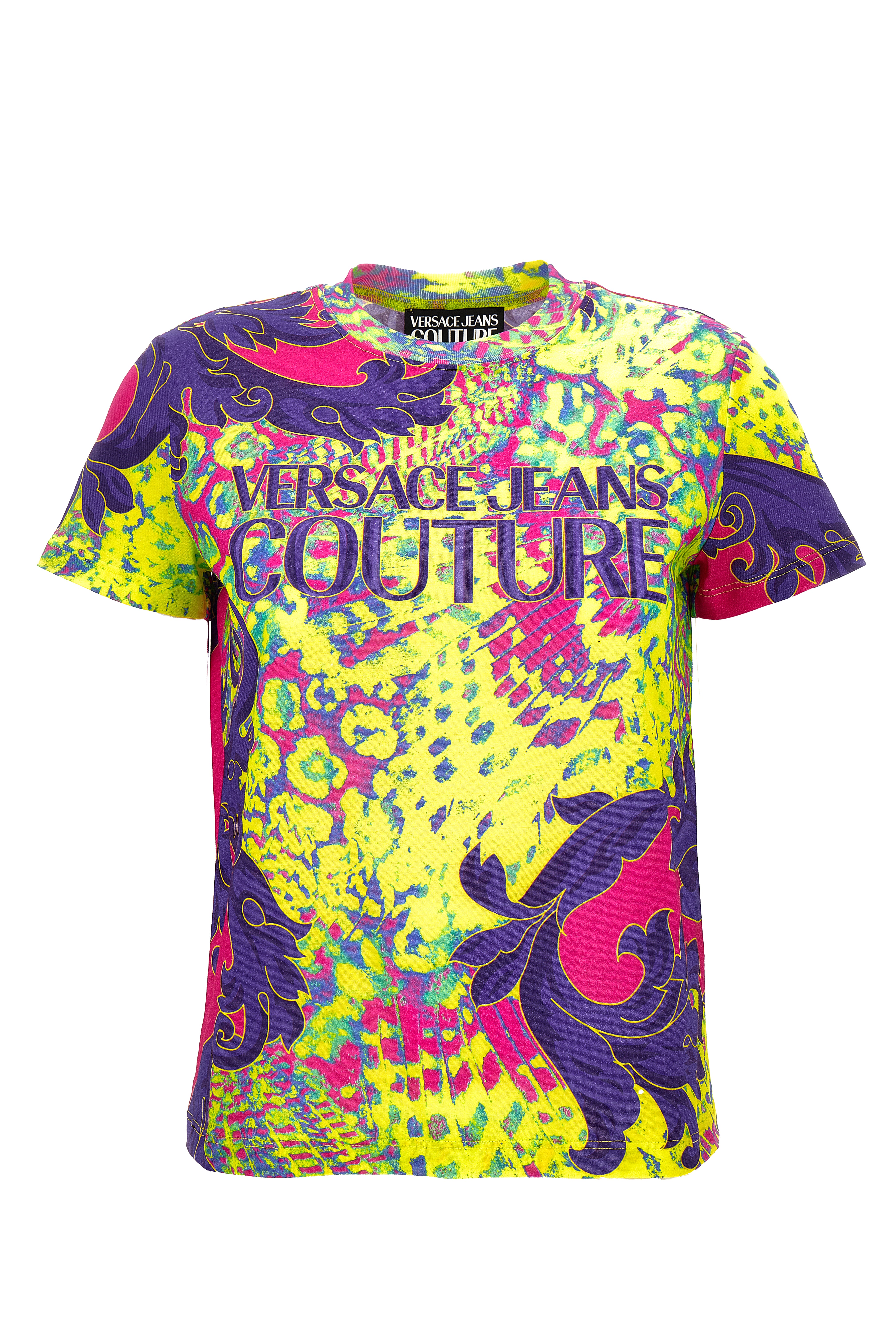 T-shirt Versace Jeans Couture in cotone stampato