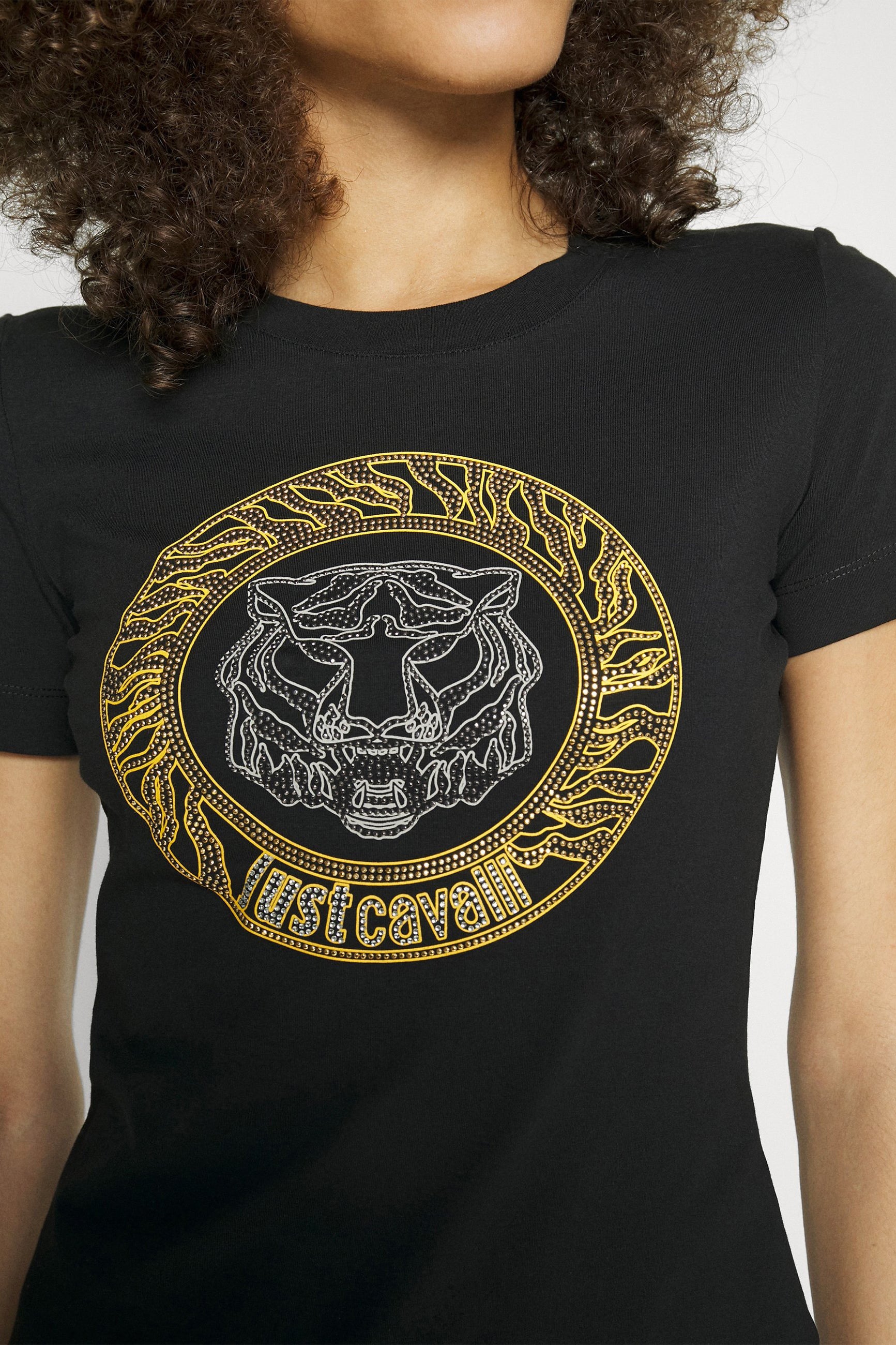 T-shirt con stampa Tiger Crystal