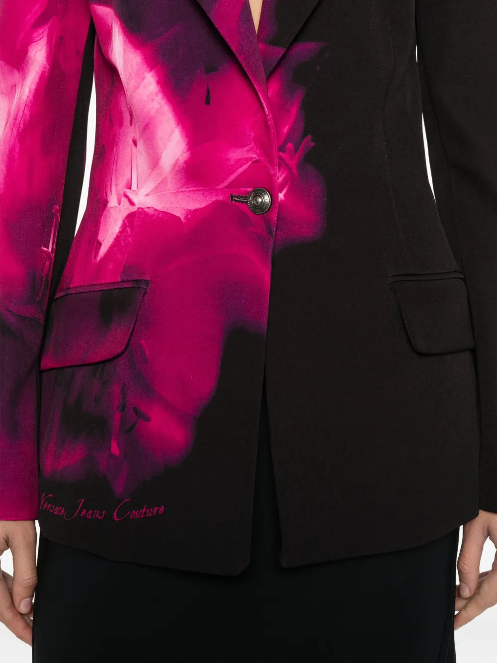 giacca cady con fiore - Versace Jeans Couture