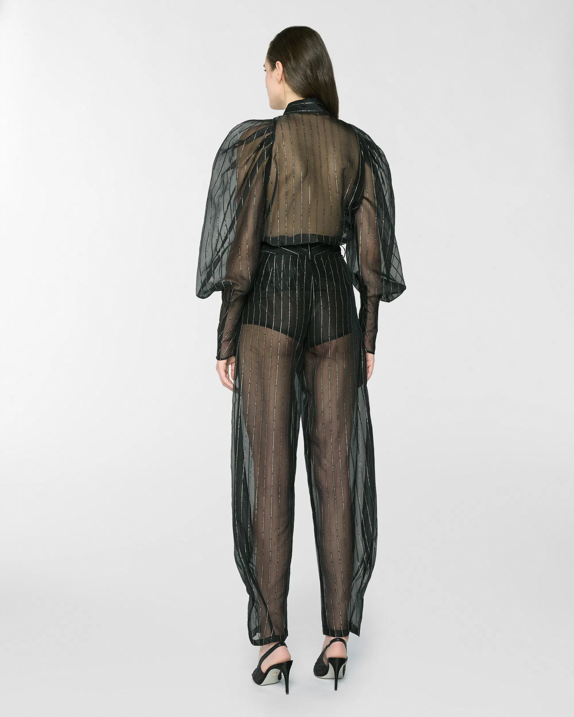 Camicia in organza di seta -  Genny