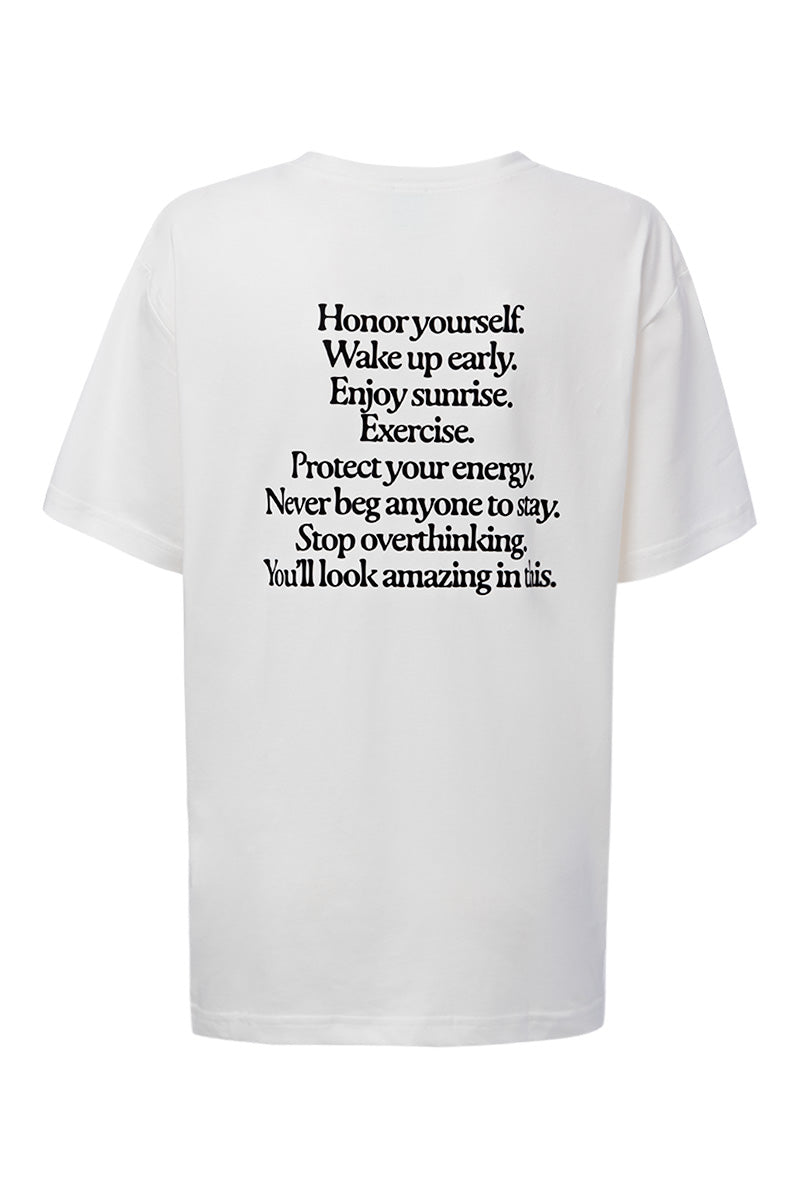 T-shirt manifesto