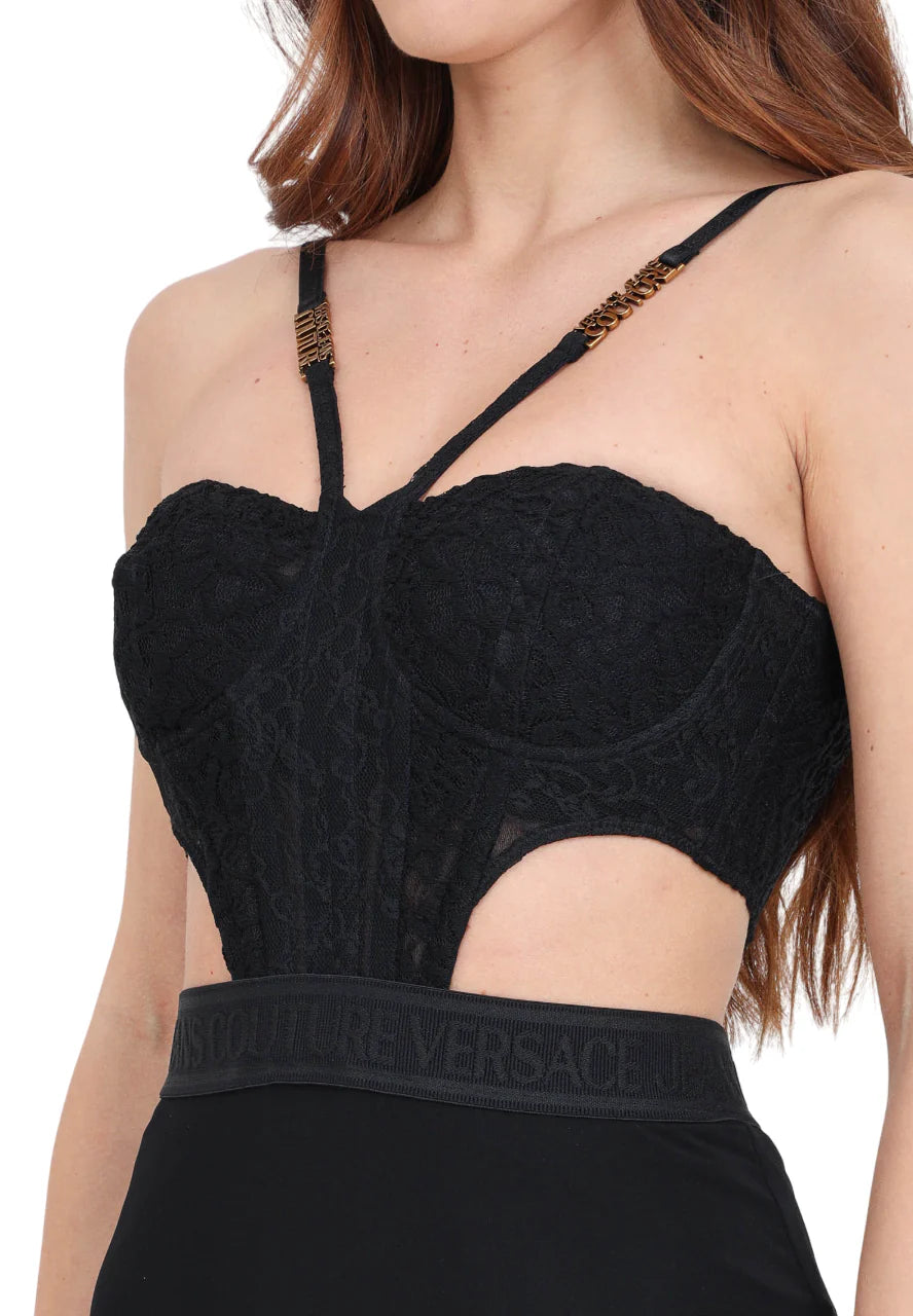 Abito Versace corpino bustier