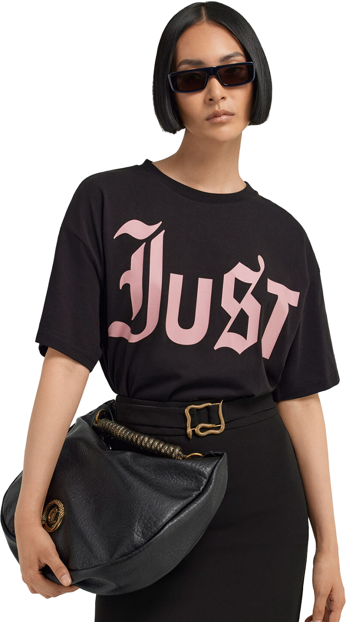 T-shirt Logata Oversize - Just Cavalli