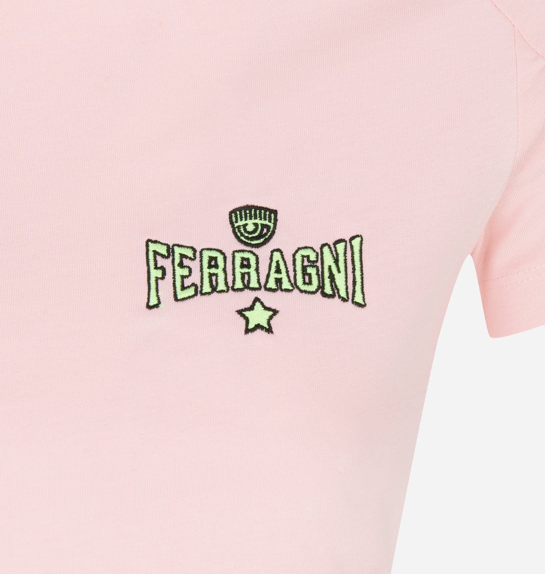 Crop T-shirt FERRAGNI stretch | CHIARA FERRAGNI - Arianna Carofiglio