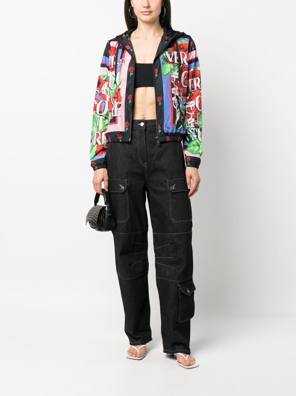 Giacca bomber con stampa | VERSACE JEANS COUTURE - Arianna Carofiglio